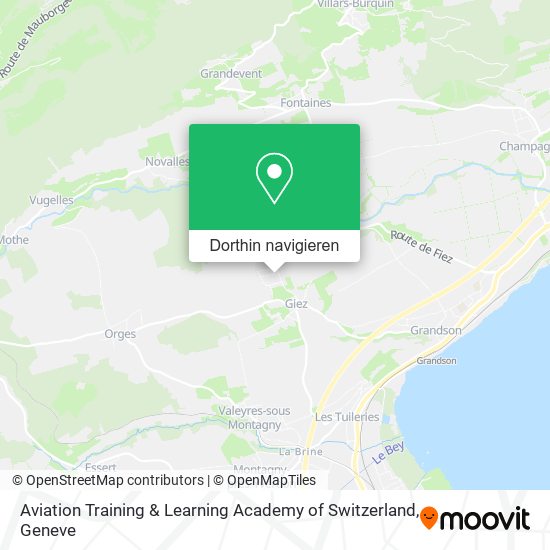 Aviation Training & Learning Academy of Switzerland Karte