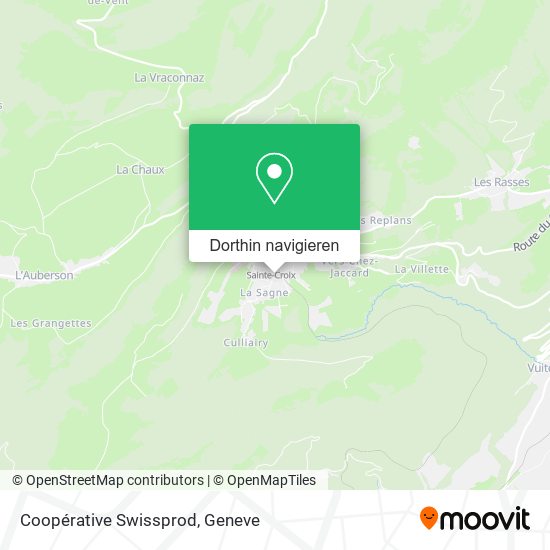 Coopérative Swissprod Karte