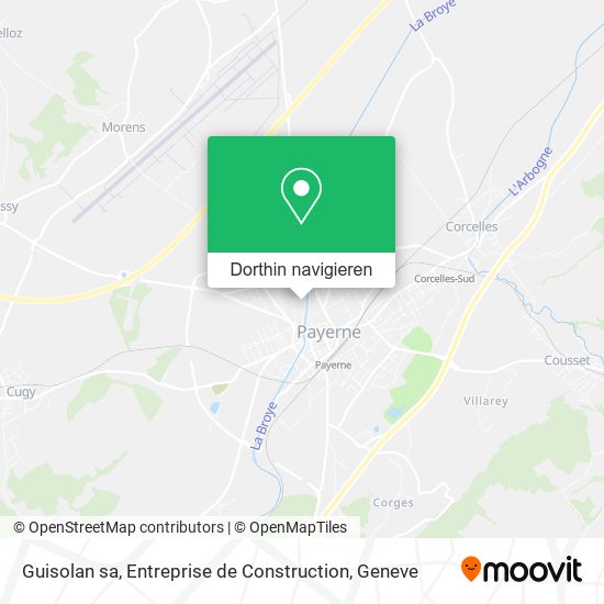 Guisolan sa, Entreprise de Construction Karte