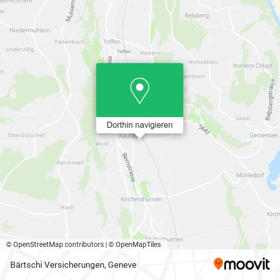 Bärtschi Versicherungen Karte