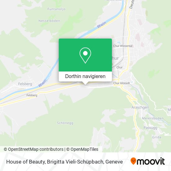 House of Beauty, Brigitta Vieli-Schüpbach Karte