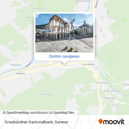 Graubündner Kantonalbank Karte