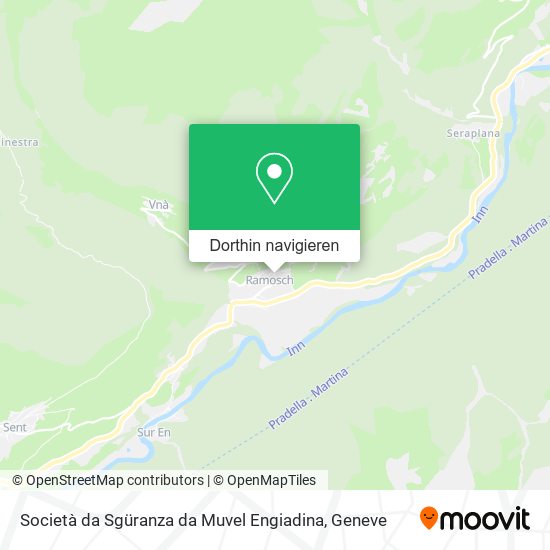 Società da Sgüranza da Muvel Engiadina Karte