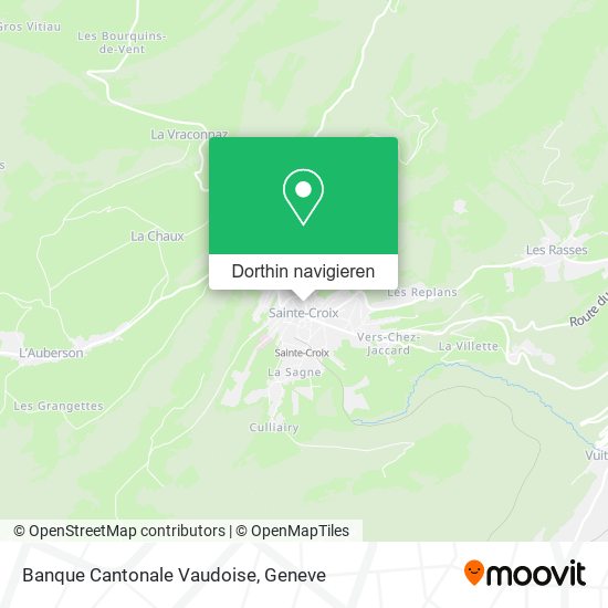 Banque Cantonale Vaudoise Karte