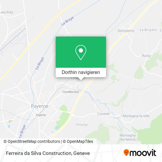 Ferreira da Silva Construction Karte