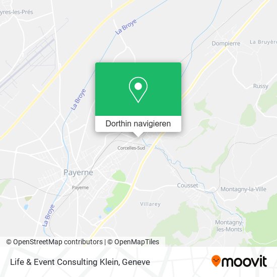 Life & Event Consulting Klein Karte