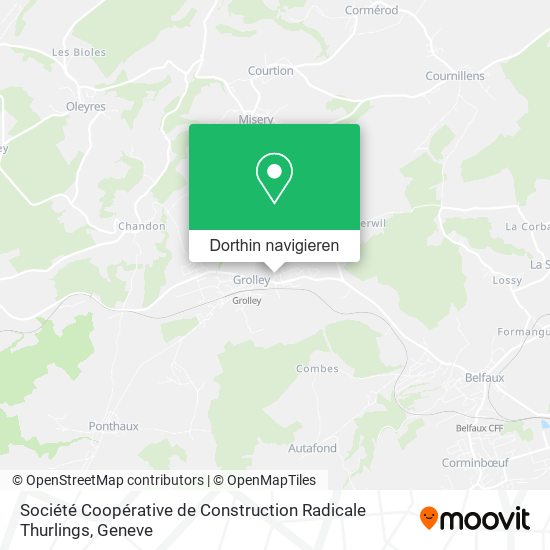 Société Coopérative de Construction Radicale Thurlings Karte