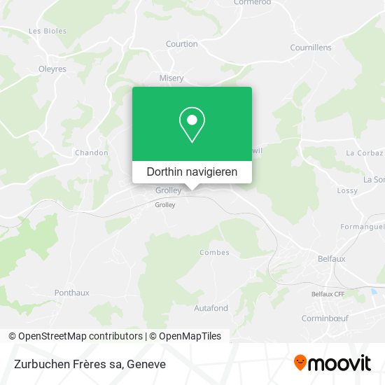 Zurbuchen Frères sa Karte