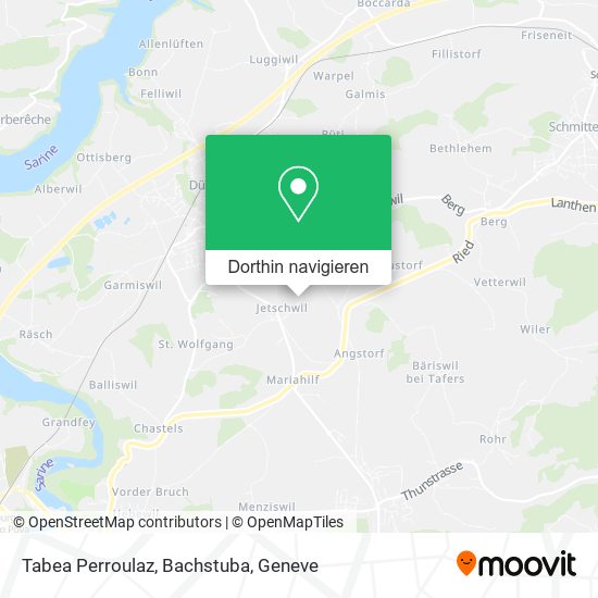 Tabea Perroulaz, Bachstuba Karte