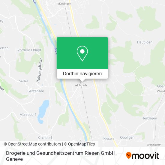 Drogerie und Gesundheitszentrum Riesen GmbH Karte