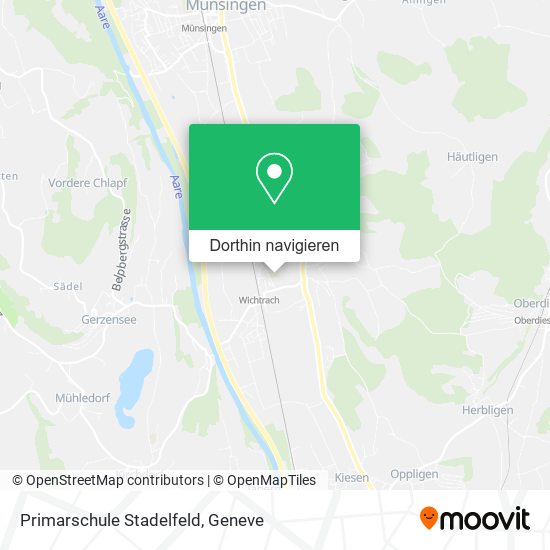 Primarschule Stadelfeld Karte