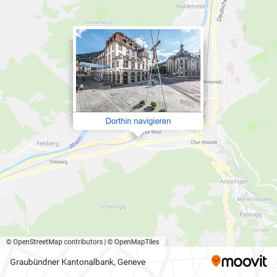 Graubündner Kantonalbank Karte
