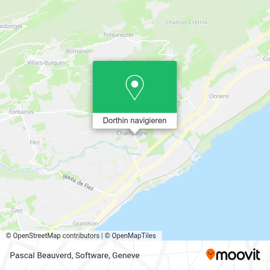 Pascal Beauverd, Software Karte