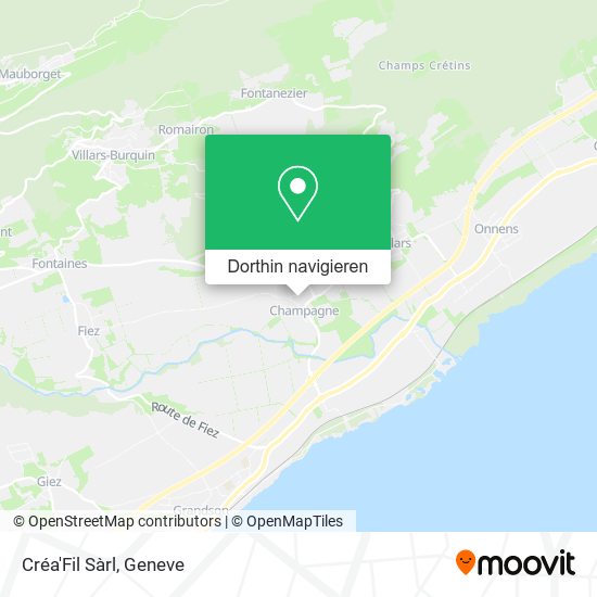 Créa'Fil Sàrl Karte