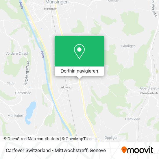 Carfever Switzerland - Mittwochstreff Karte