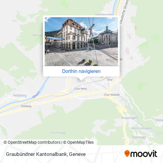 Graubündner Kantonalbank Karte