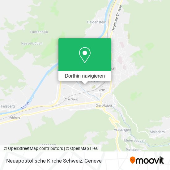 Neuapostolische Kirche Schweiz Karte