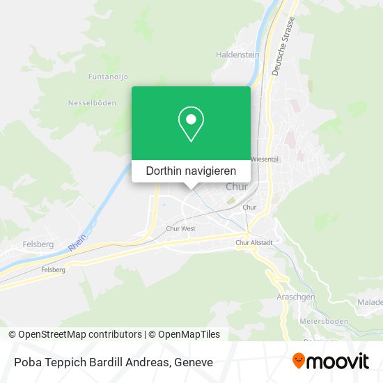 Poba Teppich Bardill Andreas Karte