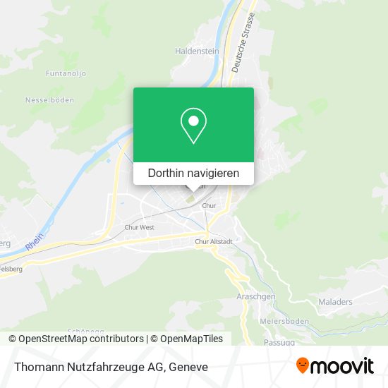 Thomann Nutzfahrzeuge AG Karte