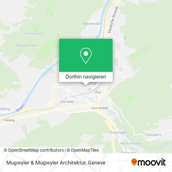 Mugwyler & Mugwyler Architektur Karte