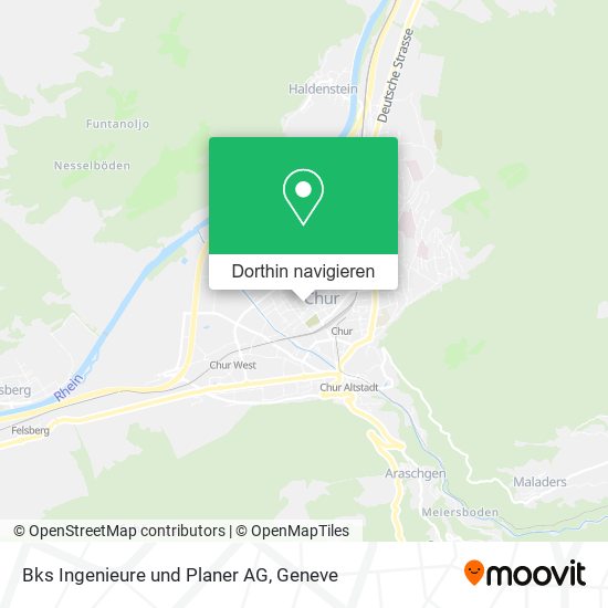 Bks Ingenieure und Planer AG Karte