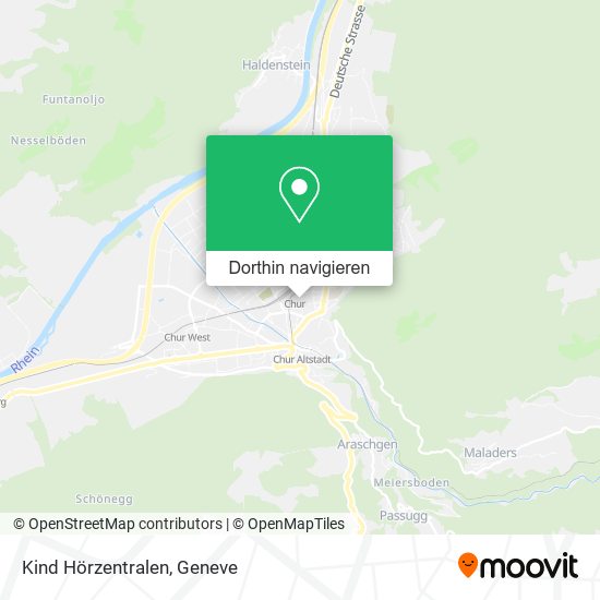 Kind Hörzentralen Karte