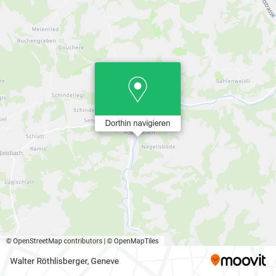 Walter Röthlisberger Karte