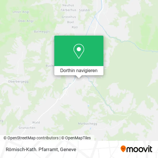 Römisch-Kath. Pfarramt Karte