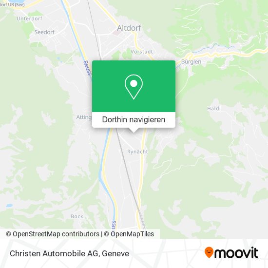 Christen Automobile AG Karte