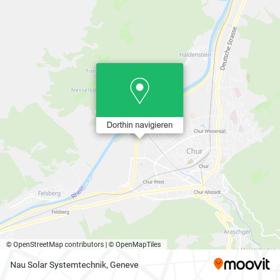 Nau Solar Systemtechnik Karte