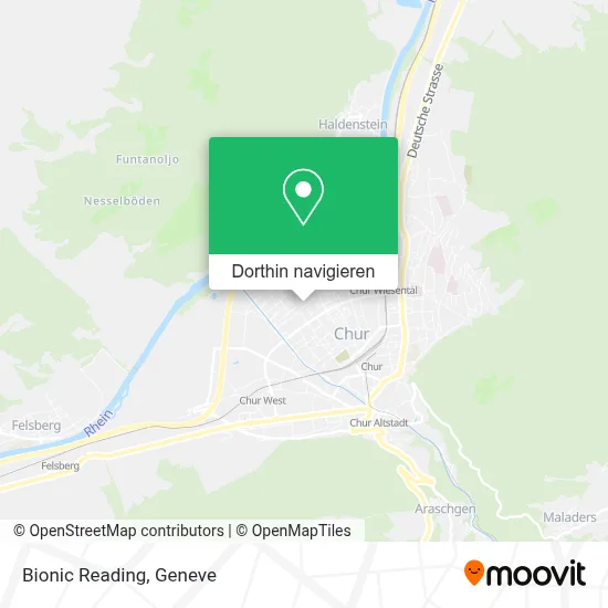 Bionic Reading Karte