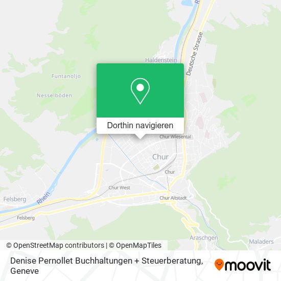 Denise Pernollet Buchhaltungen + Steuerberatung Karte