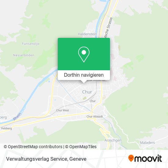 Verwaltungsverlag Service Karte
