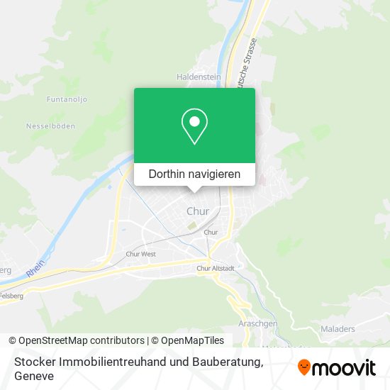 Stocker Immobilientreuhand und Bauberatung Karte