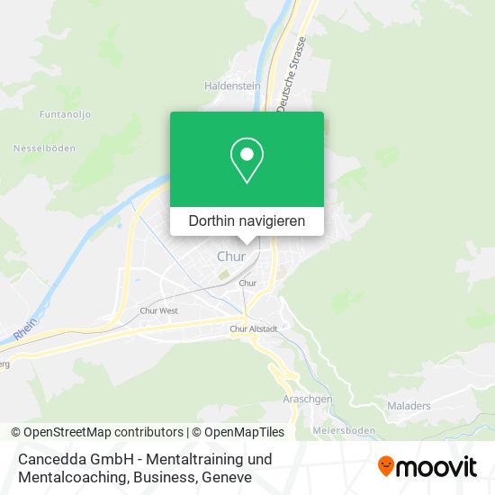 Cancedda GmbH - Mentaltraining und Mentalcoaching, Business Karte