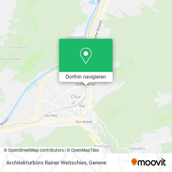 Architekturbüro Rainer Weitschies Karte
