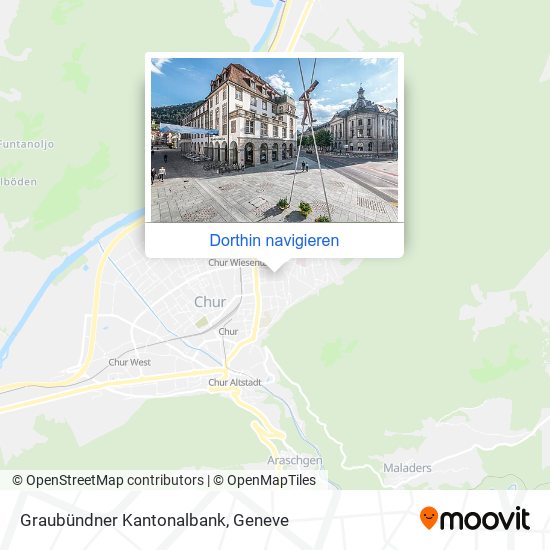 Graubündner Kantonalbank Karte