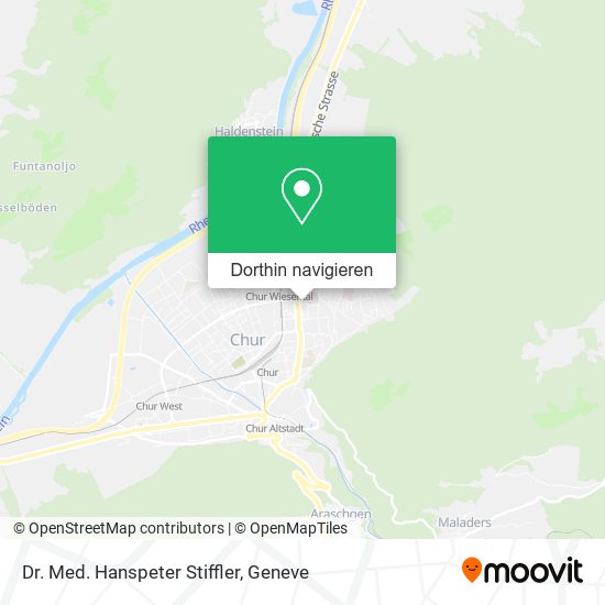 Dr. Med. Hanspeter Stiffler Karte