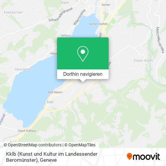 Kklb (Kunst und Kultur im Landessender Beromünster) Karte