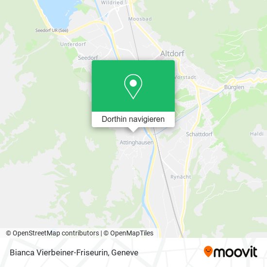 Bianca Vierbeiner-Friseurin Karte