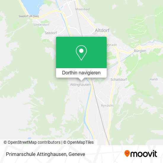 Primarschule Attinghausen Karte
