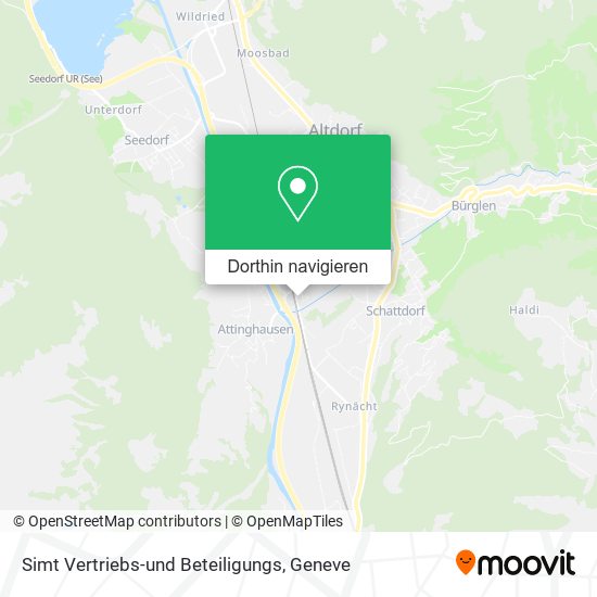 Simt Vertriebs-und Beteiligungs Karte