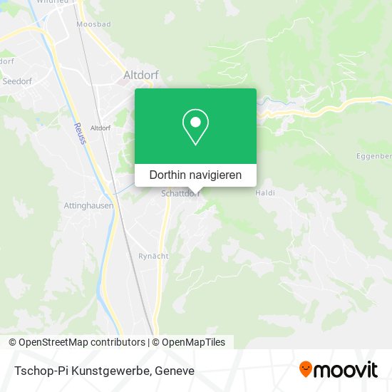Tschop-Pi Kunstgewerbe Karte