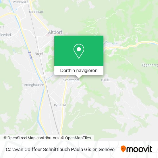 Caravan Coiffeur Schnittlauch Paula Gisler Karte