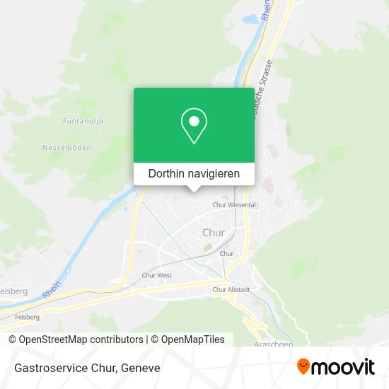 Gastroservice Chur Karte