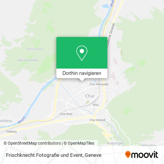 Frischknecht Fotografie und Event Karte