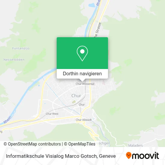 Informatikschule Visialog Marco Gotsch Karte