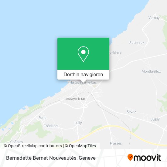 Bernadette Bernet Nouveautés Karte