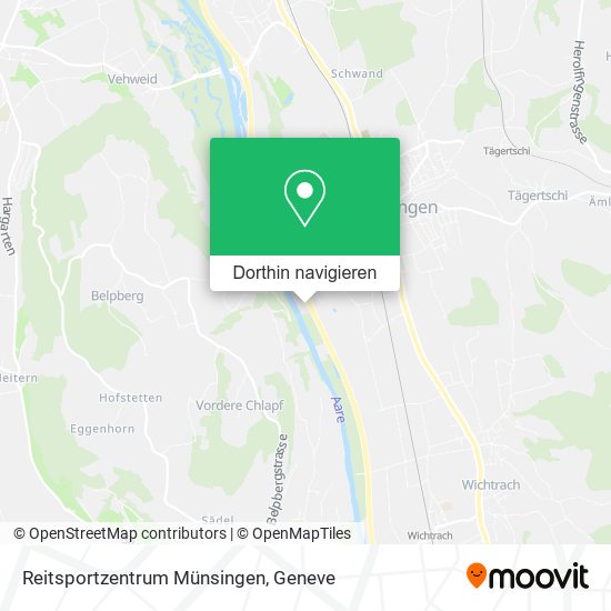 Reitsportzentrum Münsingen Karte
