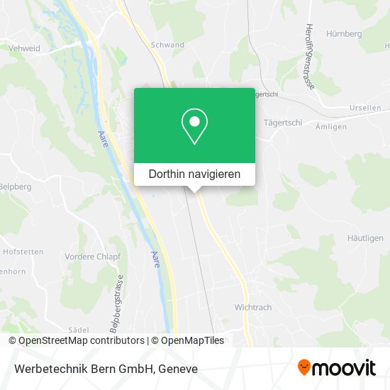 Werbetechnik Bern GmbH Karte
